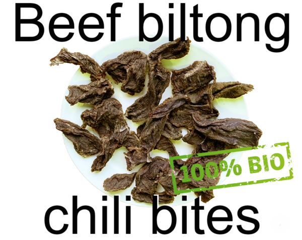 Mark's beef biltong chili bites 200 gram - halal.