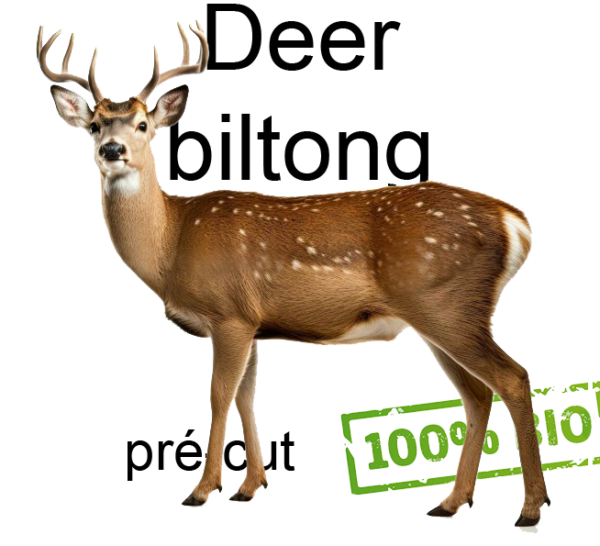 Mark's hert biltong 200 gram - halal